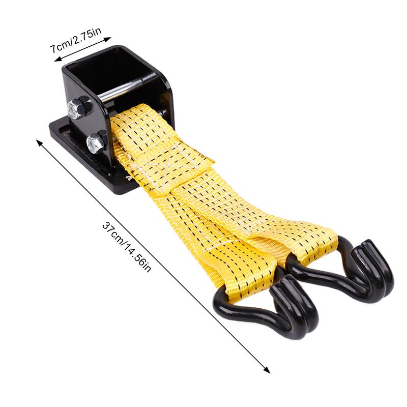 37x7cm Lift Jack Tire Strap Car Wheel Anti-Slip Lifting Jack Strap Auto Road Trip Rescue Supplies For Trucks Off-Road Vehicles
