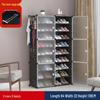 Foldable Multi-layer Shoe Rack: Vertical Wall-mounted Storage Cabinet for Students and Dorms