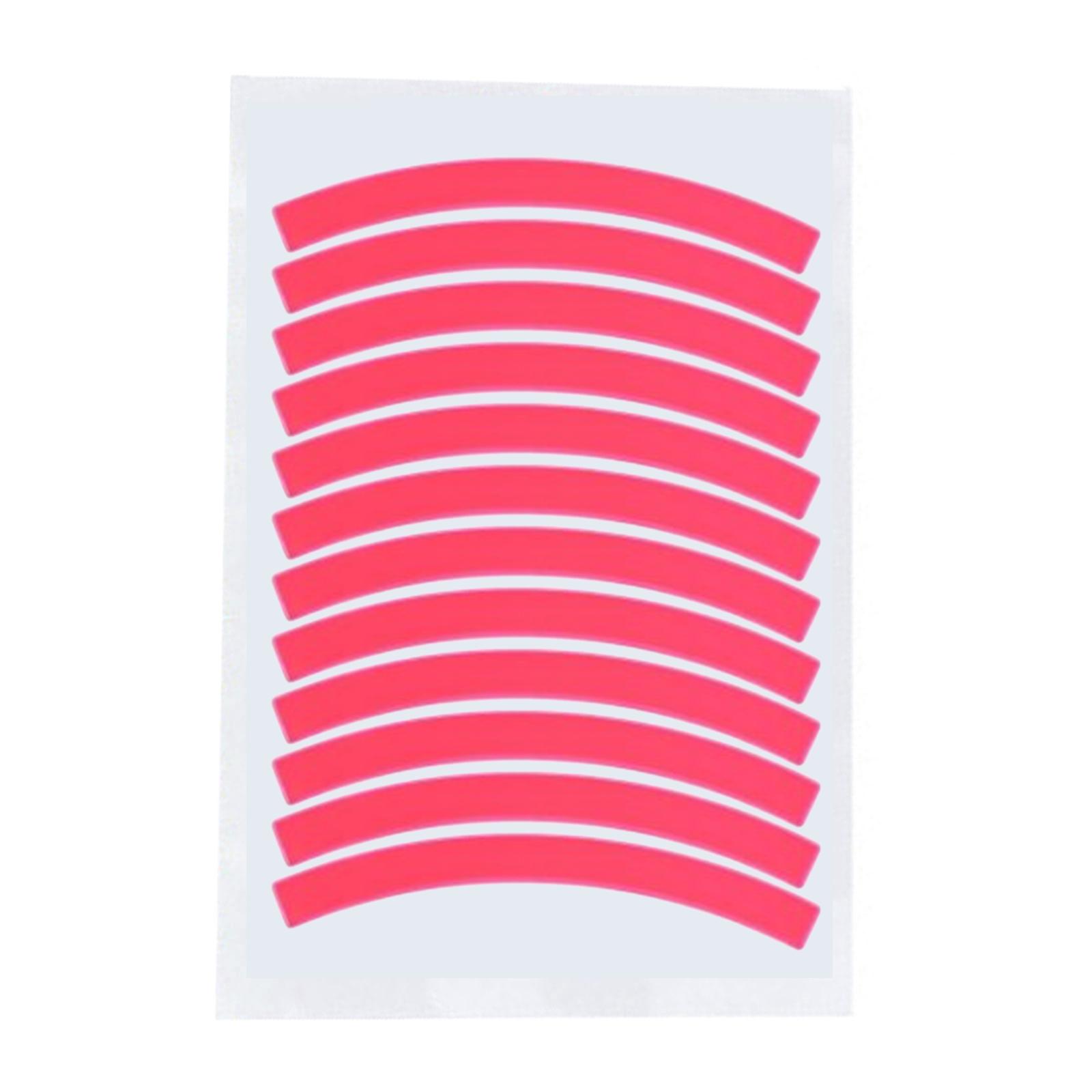 

12Pcs Kids Balance Bike Colored Safety Sticker Wheel Decoration Reflective Tire Sticker Balance Bicycle Warning Stickers 2