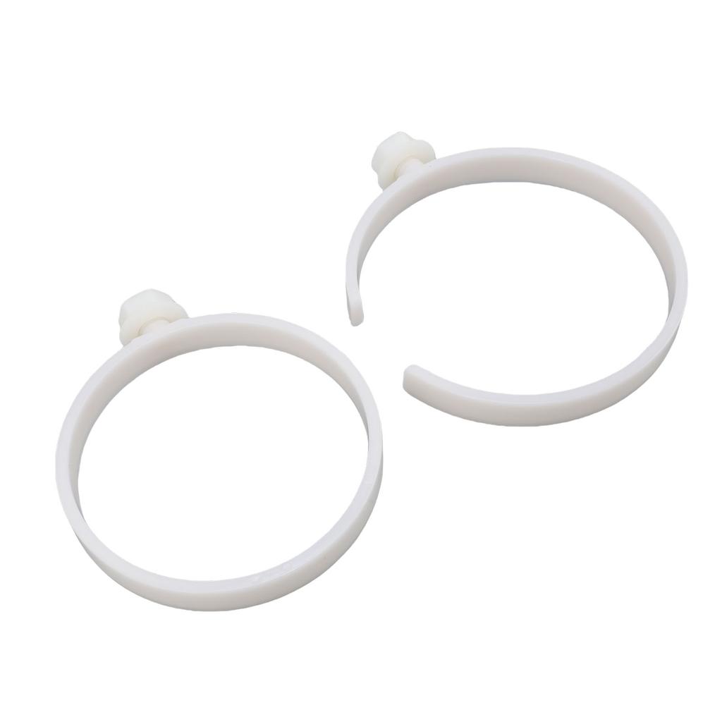 Beach Bag Drink Holder Attachment Portable Modern Bag Cup Holder Multipurpose Firmly Grips White