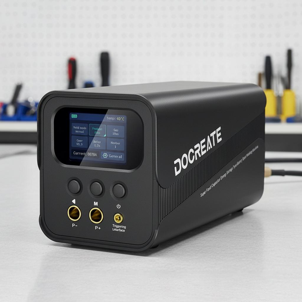 Spot Welder 99 Gears Adjustable Handheld Spot Welder 2 Inch LCD Screen for Battery Packs DIY & Repair