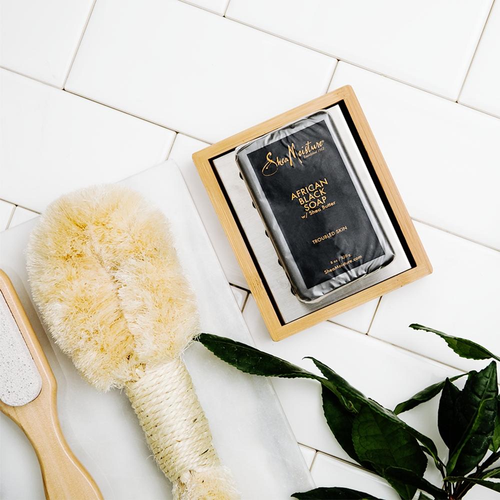 Barre de savon noir africain Sheamoisture 8,0 oz