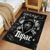 2pac Area Rug Suitable for Dormitory Study Room Foyer Living Rooms Antislip Carpet Office Home Decor Best for Christmas