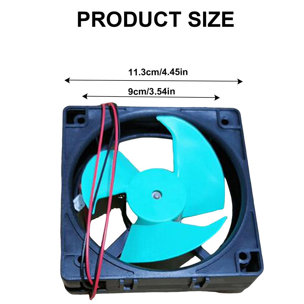 Verdampferlüftermotor Kühlschrankteil Kühlschranklüfter Leiser Lüfter Kühlschrankverdampferlüfter für Kühlschrank