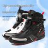 Breathable Non-Slip Motorcycle Riding Boots - Large Size Touring & Racing Protective Shoes