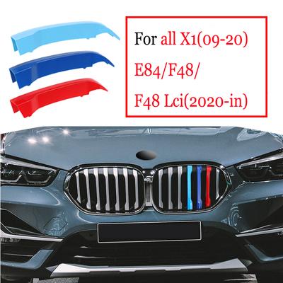 3ks ABS lišta pre BMW X1 E84 F48 F49 2009-2015 2016- Car Racing Strip Strip Clip M Power Performance