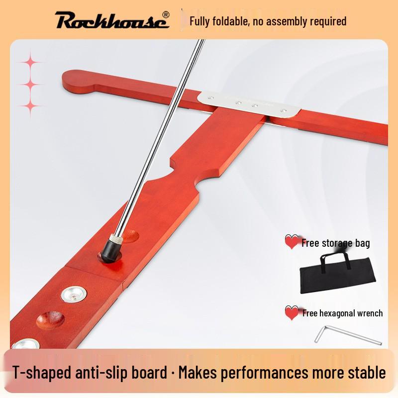 Rockhouse T-shaped Solid Wood Cello Anti-slip Pad Wood