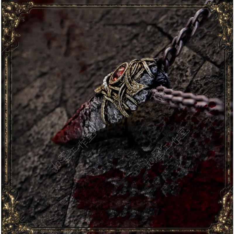 

Dengfa Кольцо Периферийный Талисман Подвеска Коготь Животного Ожерелье Аниме игра мерч подвеска Цепочка на шею Персонализированная цепочка для свитера