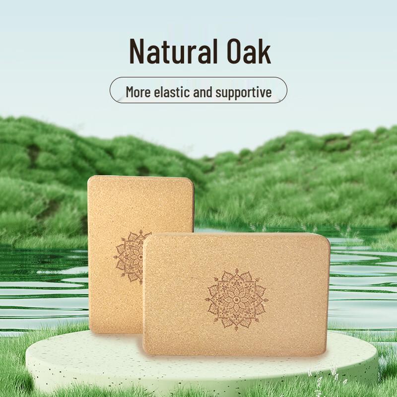 WEZHO Cork Yoga Brick