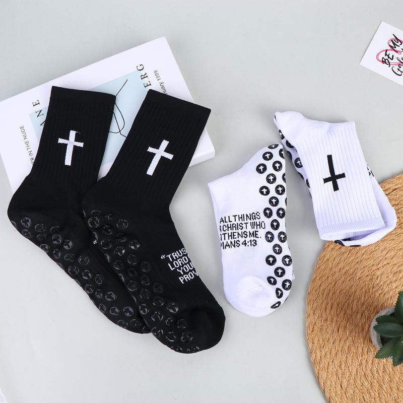 Unisex Sportsocken Atmungsaktiv Verdickt Trainingssocken Bequem Langlebig Reiten Tennis Outdoor-Sport Mittelhohe Socken