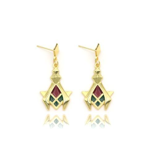 Game Genshin Impact Earring Tartaglia Hu Tao Venti Kaeya Alberich Aether Qiqi Keqing Cosplay Clip Earrings Foe Fans Jewelry Gift