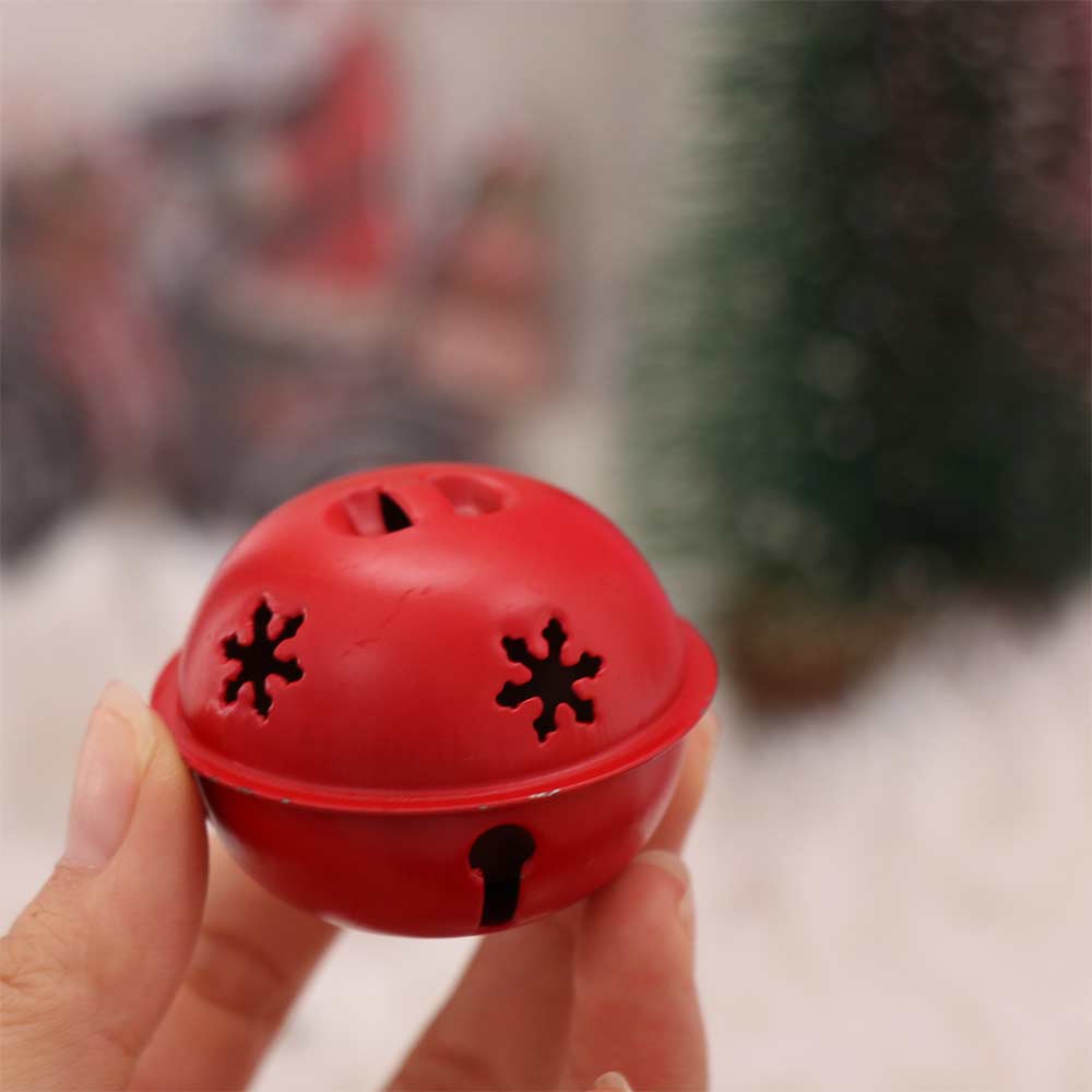 Handmade Christmas Jingle Bells Iron Christmas Tree Bells Practical Christmas Bells Pet Collar
