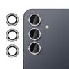 For Samsung Galaxy S24 FE Camera Lens Protector Diamond Ring Design Tempered Glass Lens Film
