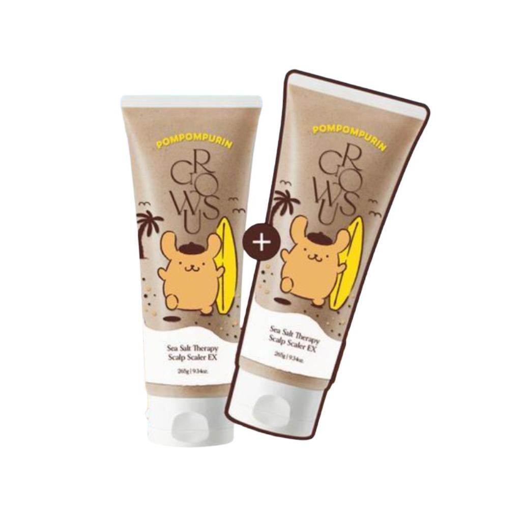 [Sanrio Pompompurin Collaboration] Growous Sea Salt Therapy Scaler EX 265 g  (2 Options)