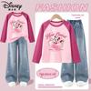 Girls' Autumn Long-Sleeve Top & Jeans Set