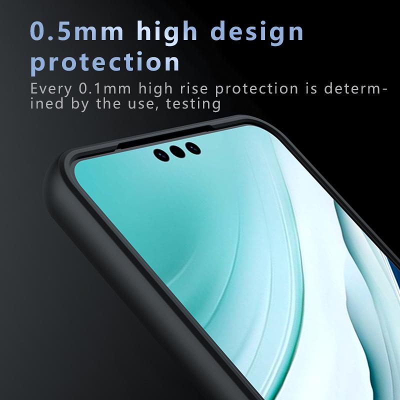 For Huawei Mate 60 50 50E 40 40E Pro Plus Matte Anti Fingerprint Transparent Shockproof TPU Case Anti-drop Non Yellowing Back Cover Protector Shell