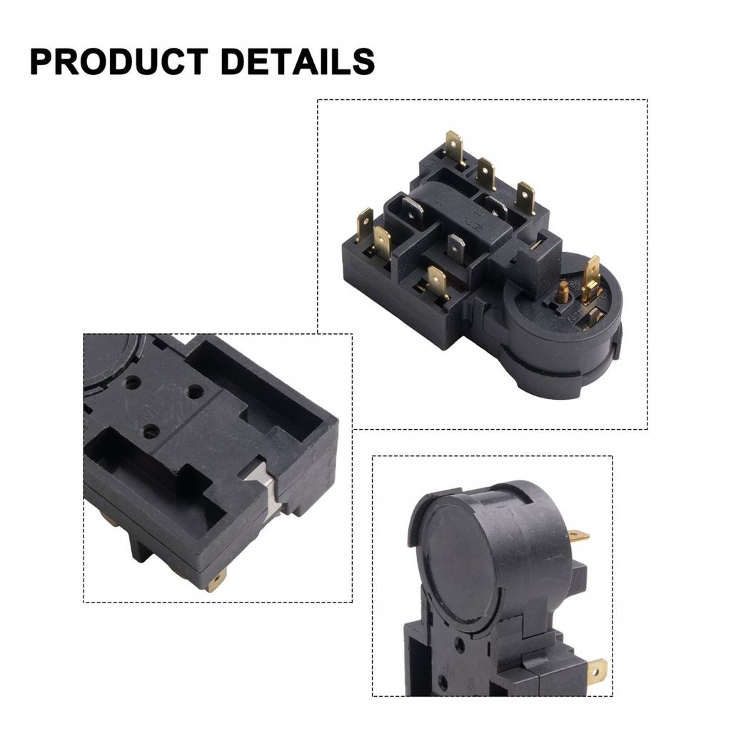 Kompressor Überlastschutz QP3-12A Anlaufrelais Verschleißfest