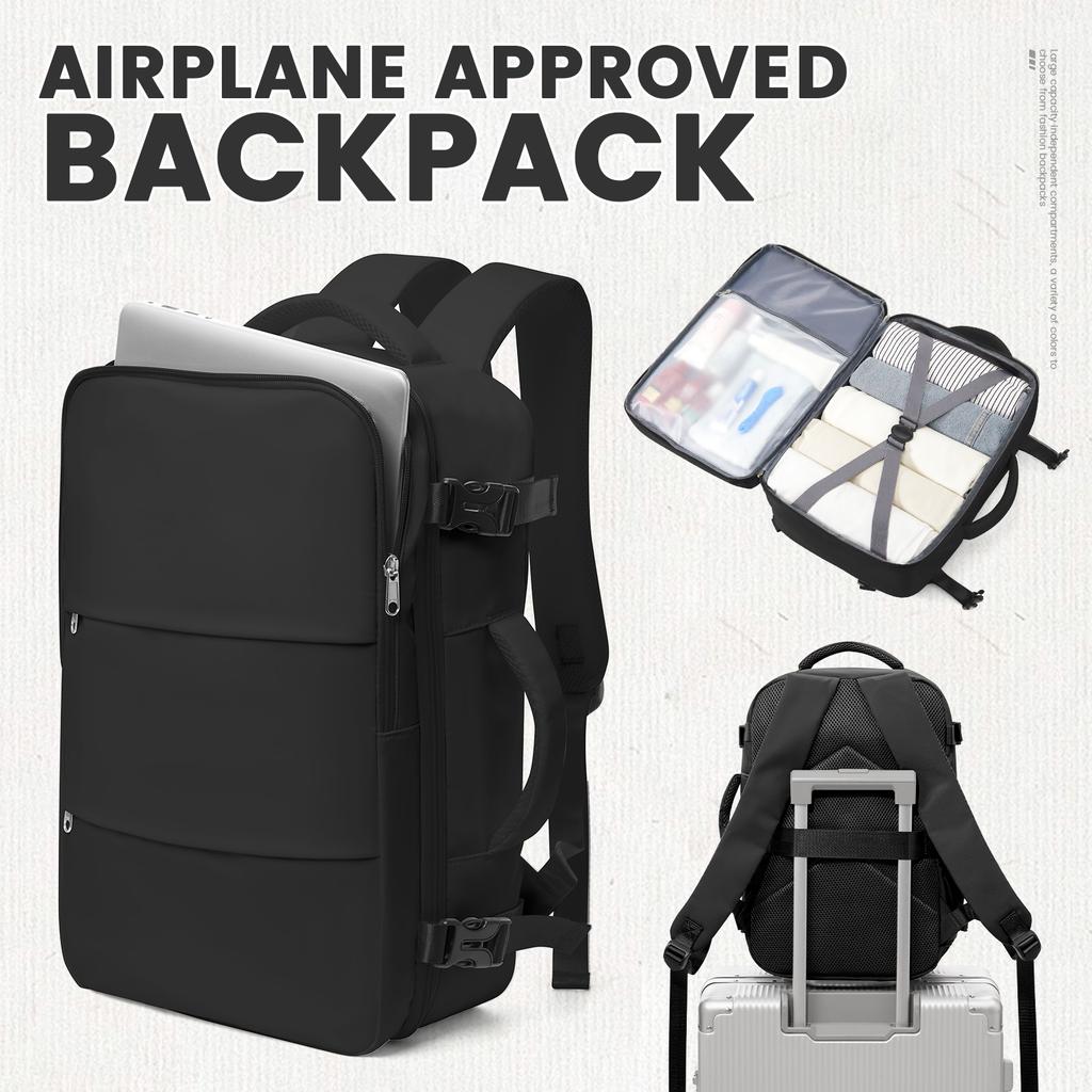 Large Capacity Travel Backpack 40x20x25 Ryanair Cabin Bag Underseat Business Laptop Backpack Casual Travel Bag