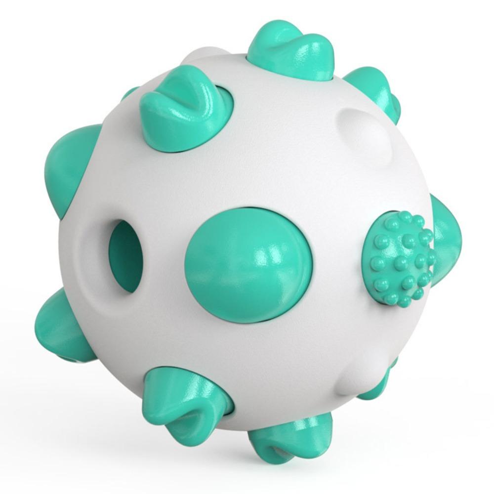 

Устойчивый к укусам мяч для питомца, износостойкий мяч для чистки зубов питомца, снимающий скуку синий