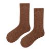 Mid Calf Warm Winter Socks Coral Fleece Crew for Women, Thickened Non-slip Socks, Fuzzy Anti Slip Home House Soft Plush Thermal Mittens Cold