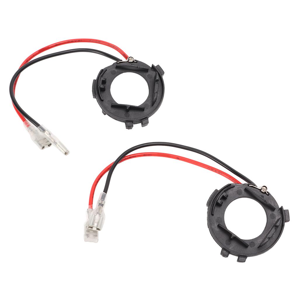 2 Stück TK?114 LED Basis Kunststoff Korrosionsbeständig LED Scheinwerfer Sitzhalterung mit Kabel