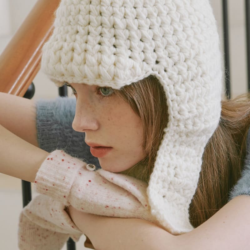 ALLINCOMPLETE Wool Crochet Trooper Balaclava (3 Colors)