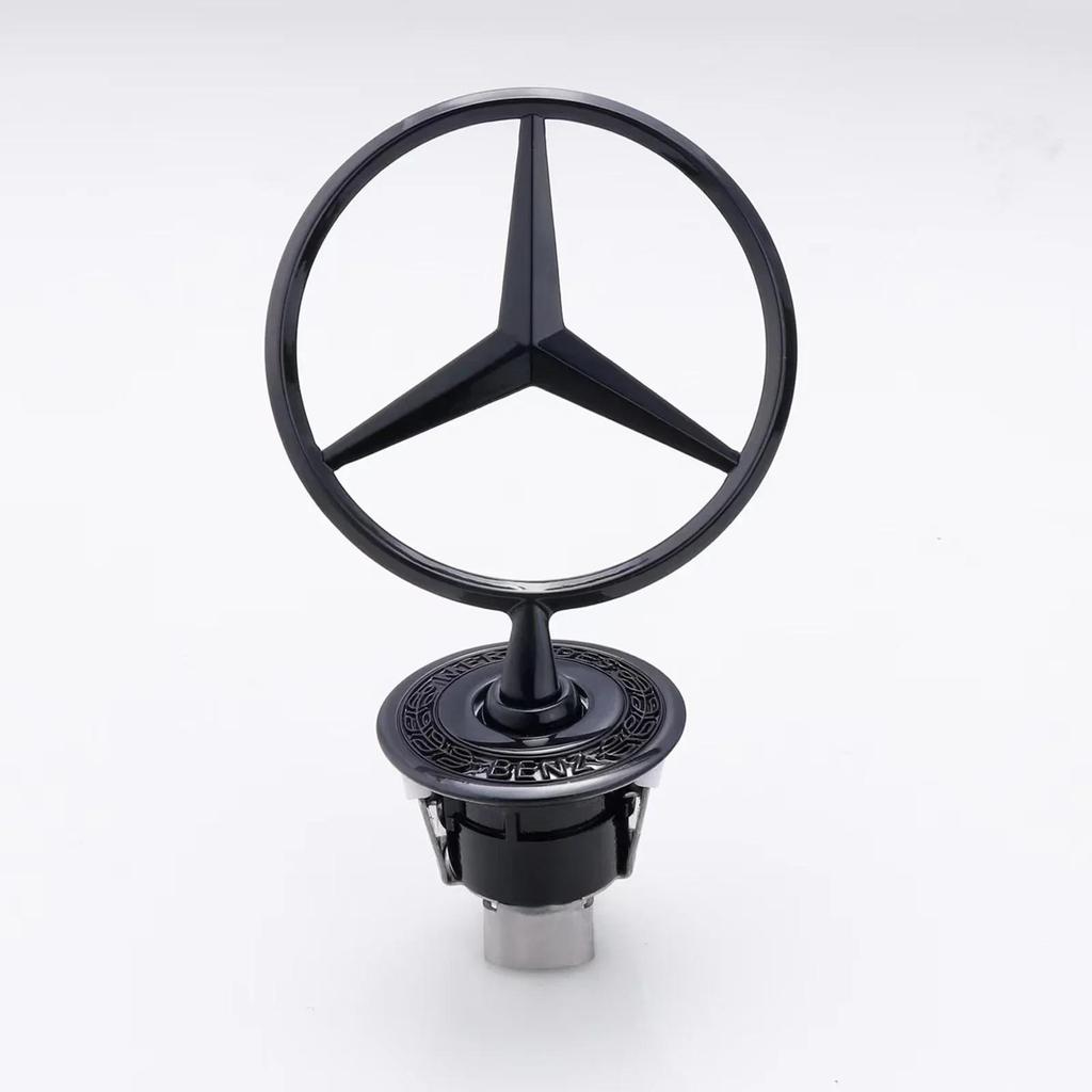 Samolepka na auto Pro hvězdu Mercedes Benz na kapotu - Znak pro přední chromové logo na kapotě auta Označení kapoty pro třídu Benz C E S W204 W205 W21