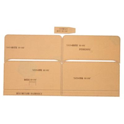 Handytasche Acryl Vorlagen Set Lange Geldbörse Handtasche Schablone Lederhandwerkzeug