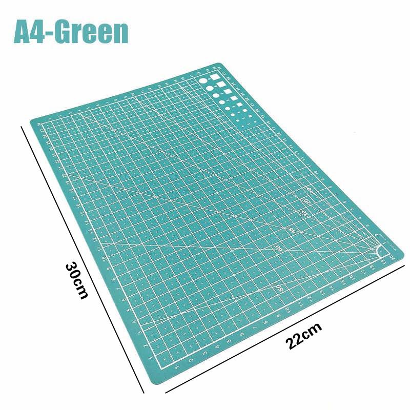 A3/A4/A5 DIY Grid Line Tool Pvc Rectangular Cutting Mat Plastic Patchwork Cut Pad Sewing Supplie