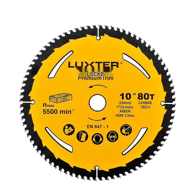 LUXTER 7/8/10/12/14-inch Woodworking Miter/Table Saw Blade