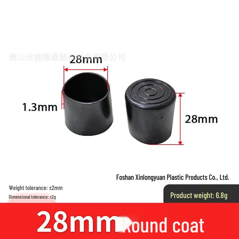 Non-slip Rubber Sleeve for Round Tube Furniture Legs and Pipes