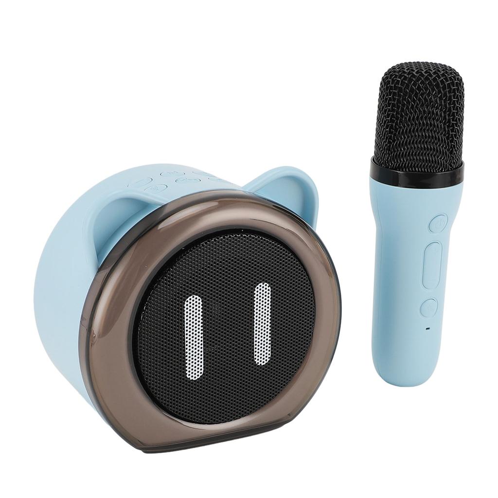 Wireless Speaker Microphone Combo BT HD Sound Portable Karaoke Machine for Home Party Gathering