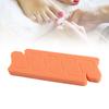 100pcs Sponge Toe Separator Soft Nail Art Finger Separator Divider Spacer Manicure Pedicure Tool Orange