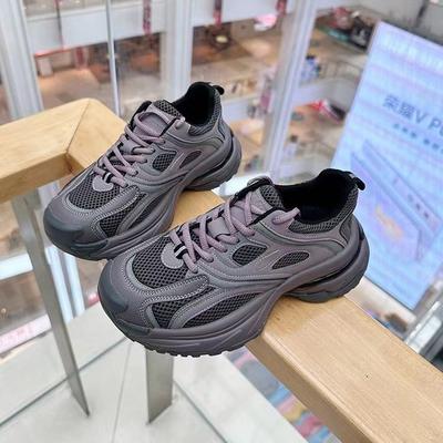 Kleine Monster Plateau Dad Schuhe Damen Explosion 2025 Frühling neu Retro Damen vielseitige und leichte lässige Sportschuhe