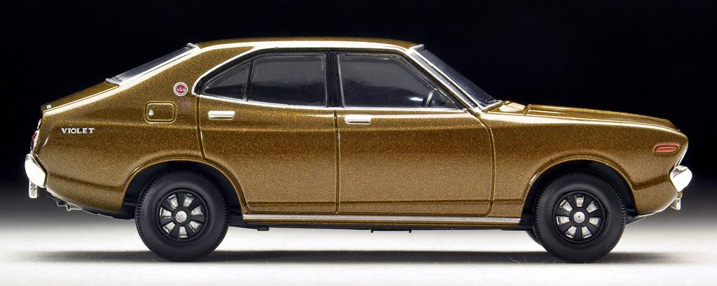 Tomica Limited Vintage Neo Scale Nissan Violet 1600SSS Brown 1973 Model 1/64 LV-N188a (Finished)