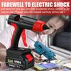 2000W 688VF Cordless Hot Melt Glue Gun Rechargeable Li-ion Battery High Power Home DIY Repair Tool For Battery 18V