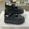2024 Summer Comfortable Thick Bottom Open Toe Velcro Strap Fashion Sandals for Beach