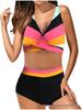 2025 Euro-American Sexy Split Bikini Women's Swimwear