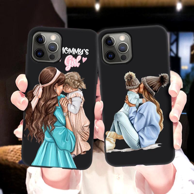 Case For iPhone 11 12 Pro Max Case Fashion Mam Super Mom Phone Case iPhone11 13 Pro 7 8 Plus XR XS X SE 2020 2022 6S Mini Cover