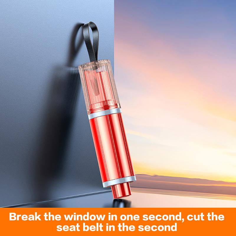 Car Safety Hammer Auto Emergency Glass Window Breaker Portable Seat Belt Cutter Steel Car Life-Saving Emergency Escape Hammer