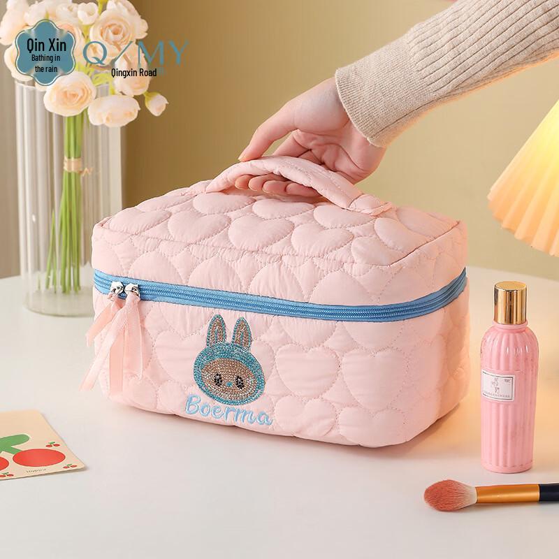 Косметичка Dopamine Peach Heart для путешествий