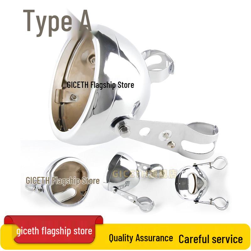 5.75" LED Headlight for Harley X48, XL883R/L 750, Dyna, Benelli 400 Motorcycles & Scooters - Off-road Compatible