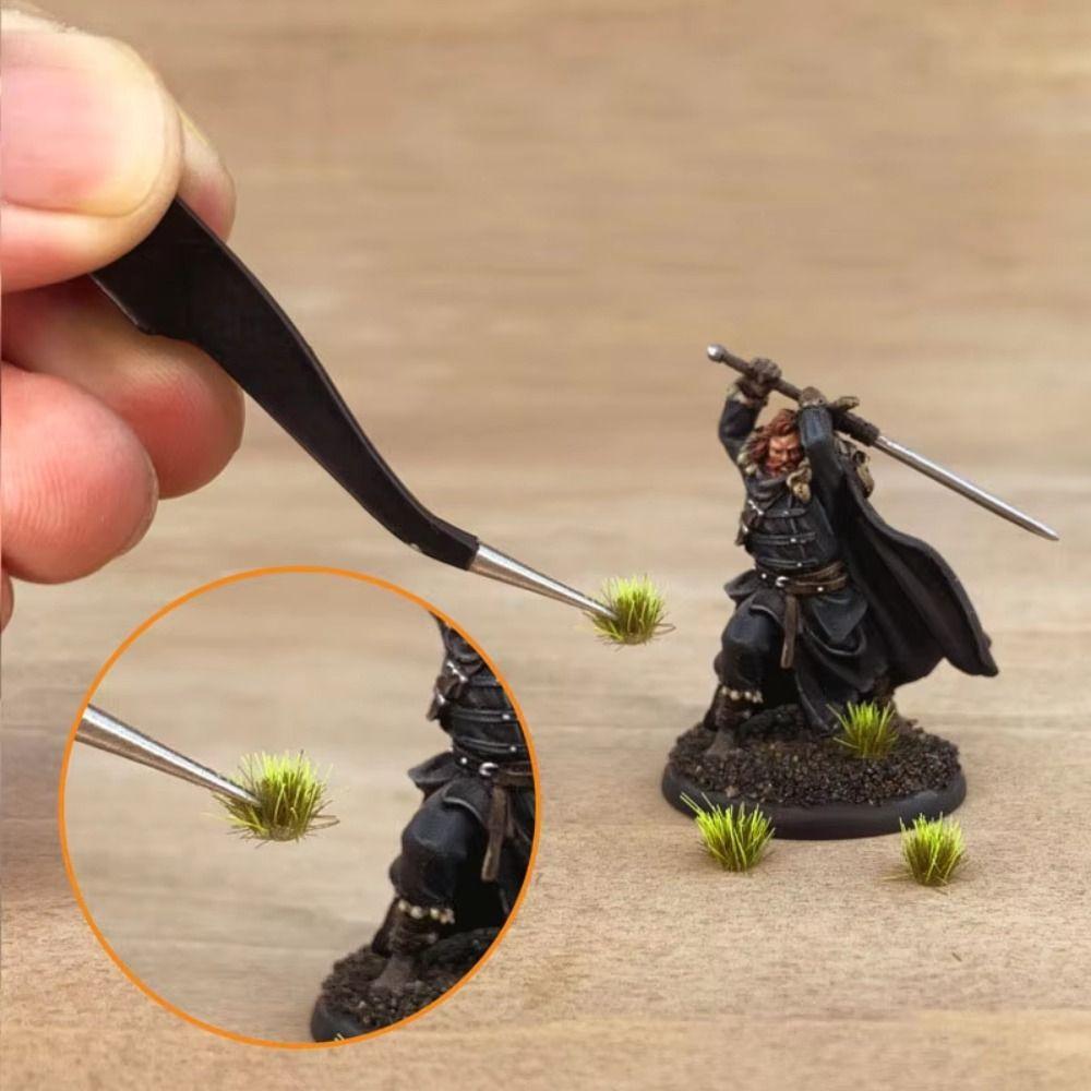 Miniature Shrubs Miniature Grass Cluster Terrain Model Kit Static Grass Tuft  Farmland House