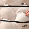 Wall Mounted Underwear Storage Hanging Bag Foldable Mesh Storage Bag  Wardrobe