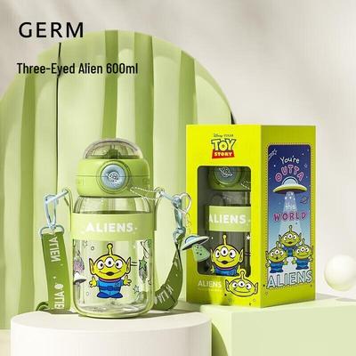 Toy Story Little Green Men Straw Water Bottle