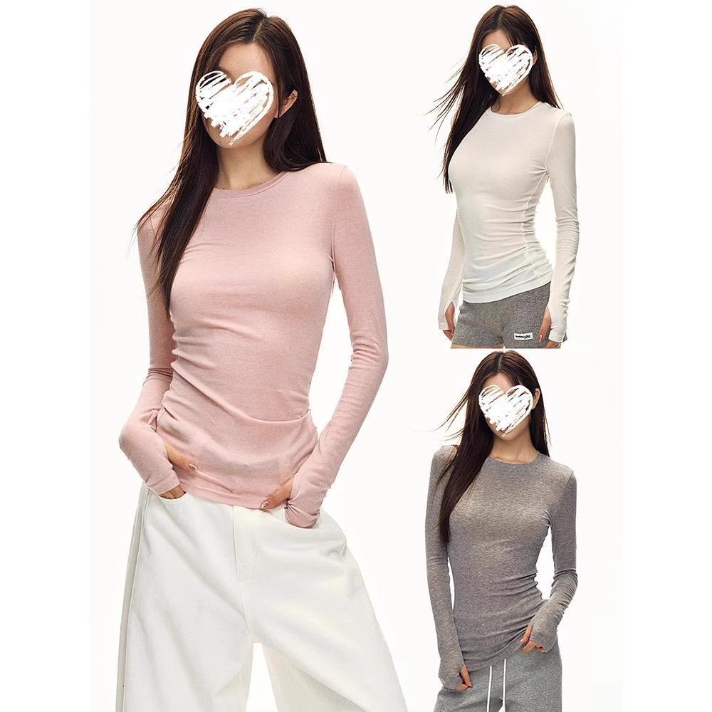 Women's Soft, Slimming Long Sleeve Base Layer T-shirt – Autumn Collection