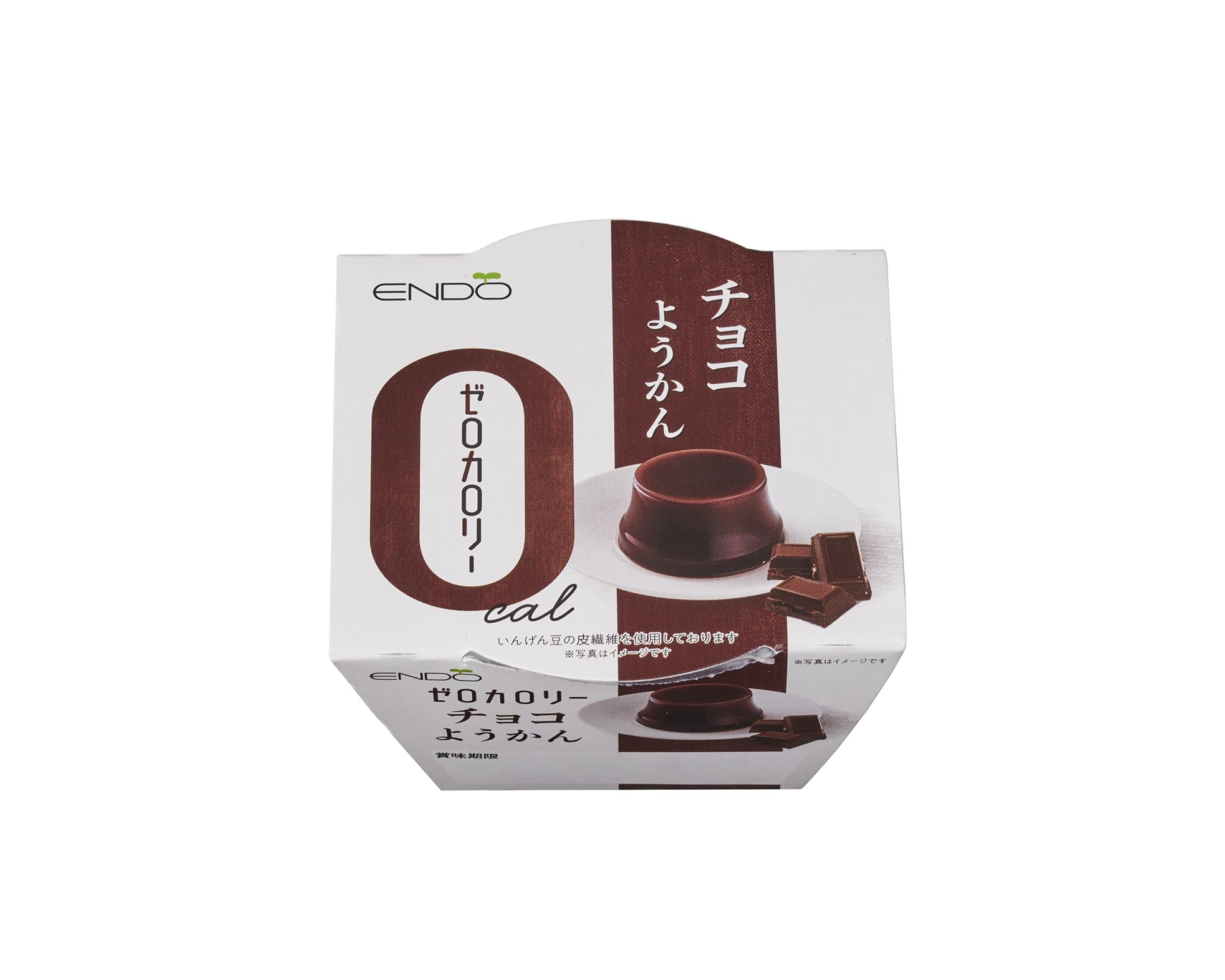 

Endo Seian Chocolate Yokan x 6 Zero-Calorie (90g pieces) белый