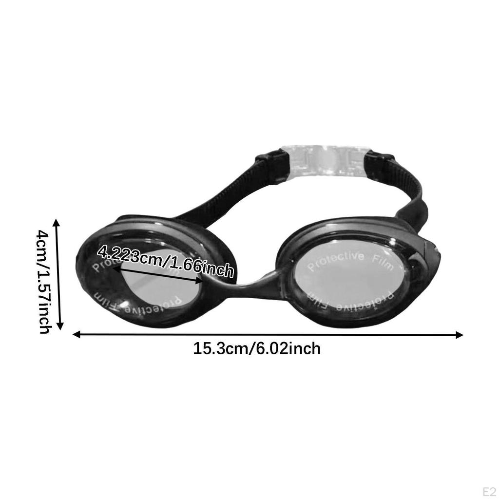 Swimming Goggles Anti Fog Waterproof Wide View for Adults Men Women Kayaking