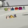 1 Foglio Adesivi Animali Carini per Auto Decalcomanie Cartoon Copri Graffi per Auto e Moto Decorazione Divertente in Vinile per Veicolo