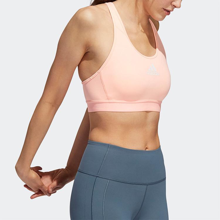 Adidas Medium Support Sports Bra Women Underwear Flash-Orange GM4304